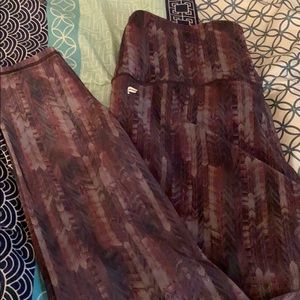 High waisted leggings